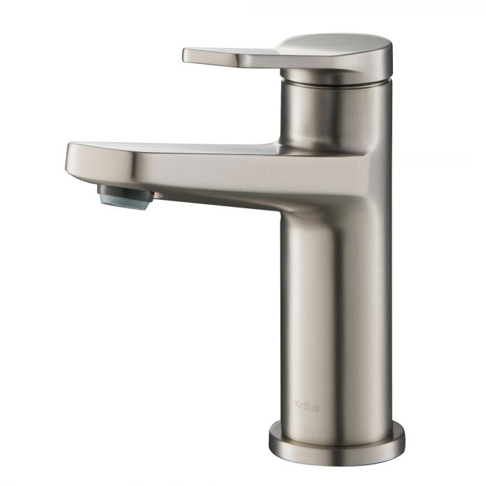 Kraus Indy Single Handle Bathroom Faucet - Spot Free Stainless Steel - KBF-1401SFS