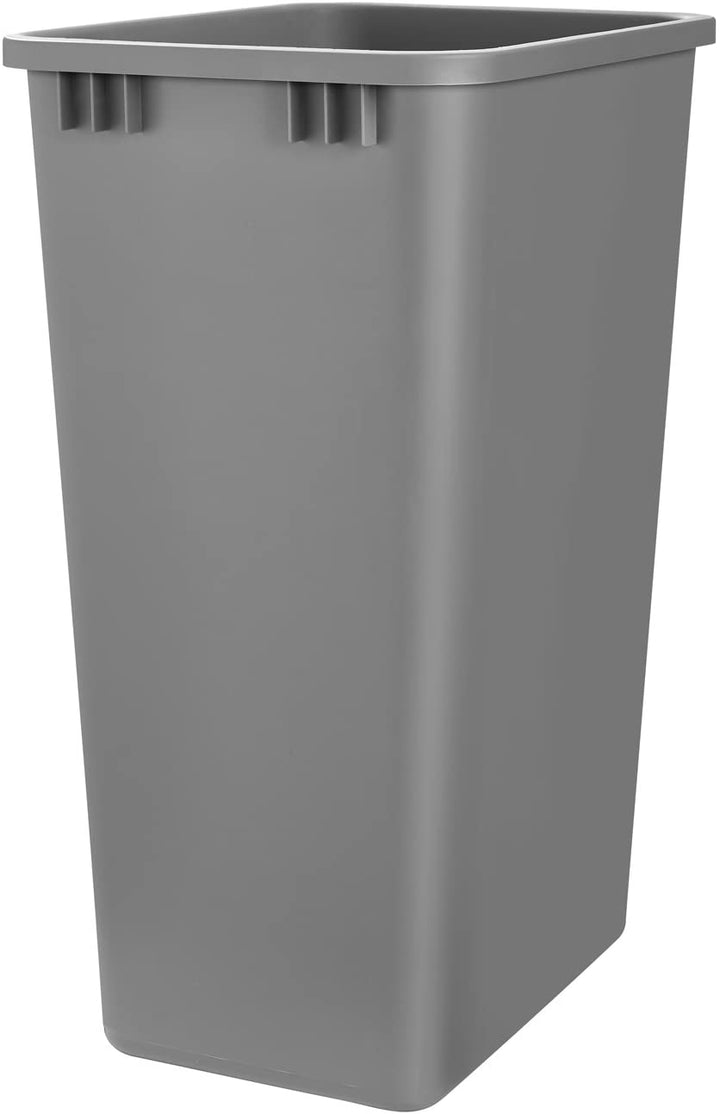 Rev-A-Shelf 50 Quart Replacement Waste Container - Silver - RV-50-17-60