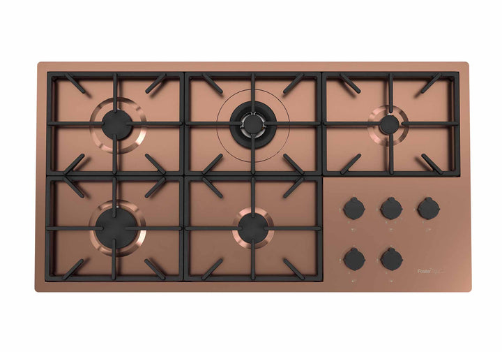 Foster Milano Cooktop - 5 Burners - Copper finish