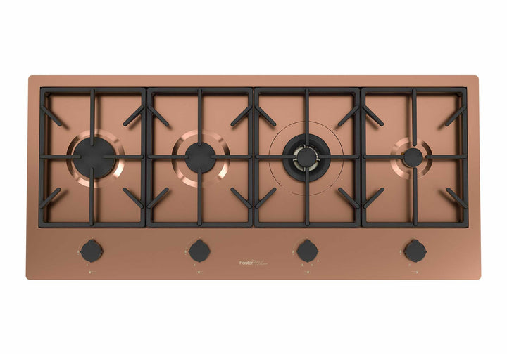 Foster Milano Cooktop - 4 Burners inLine - Copper Finish