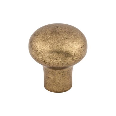 Aspen Round Knob - Light Bronze