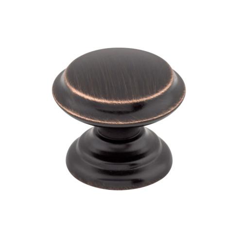 Flat Top Knob - Tuscan Bronze