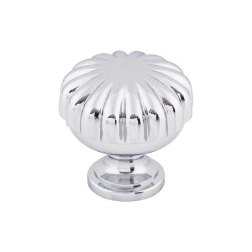 Melon Knob - Polished Chrome
