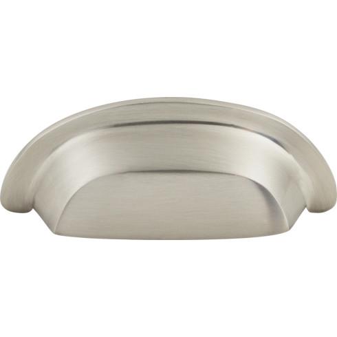 Cup Pull - Brushed Satin Nickel