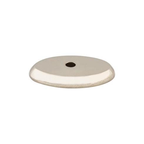 Oval Backplate - Polished Nickel