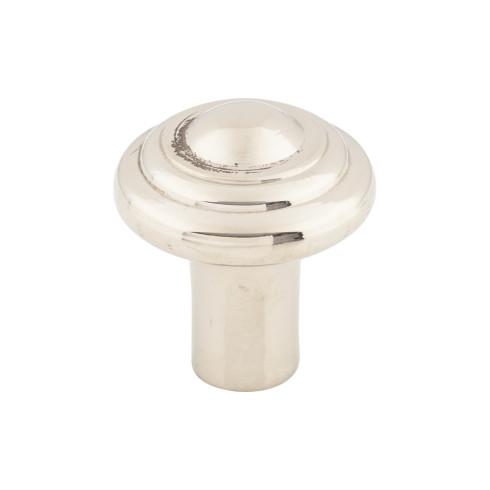 Button Knob - Polished Nickel