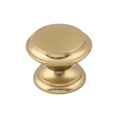 Flat Top Knob - Honey Bronze