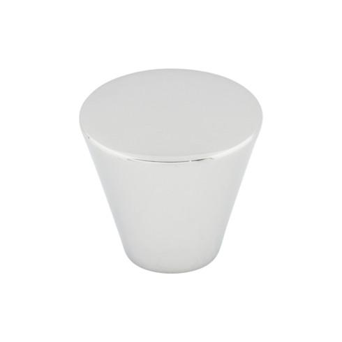Cone Knob - Polished Chrome