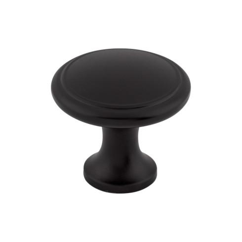 Ringed Knob - Flat Black