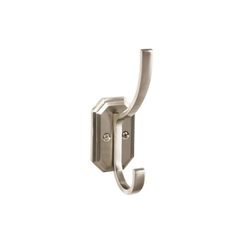 Emerald Hook - Brushed Satin Nickel