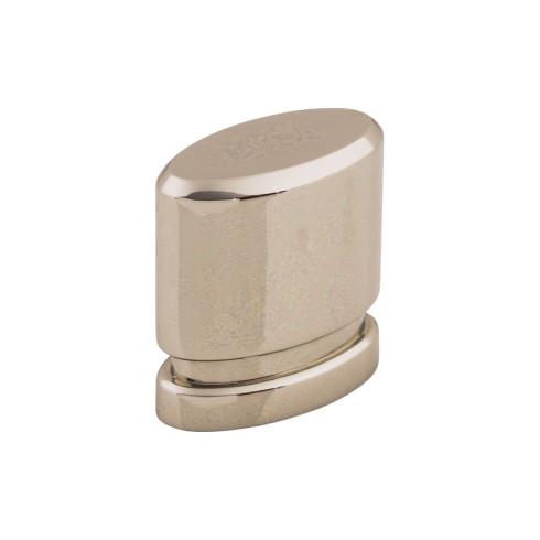 Oval Knob - Polished Nickel