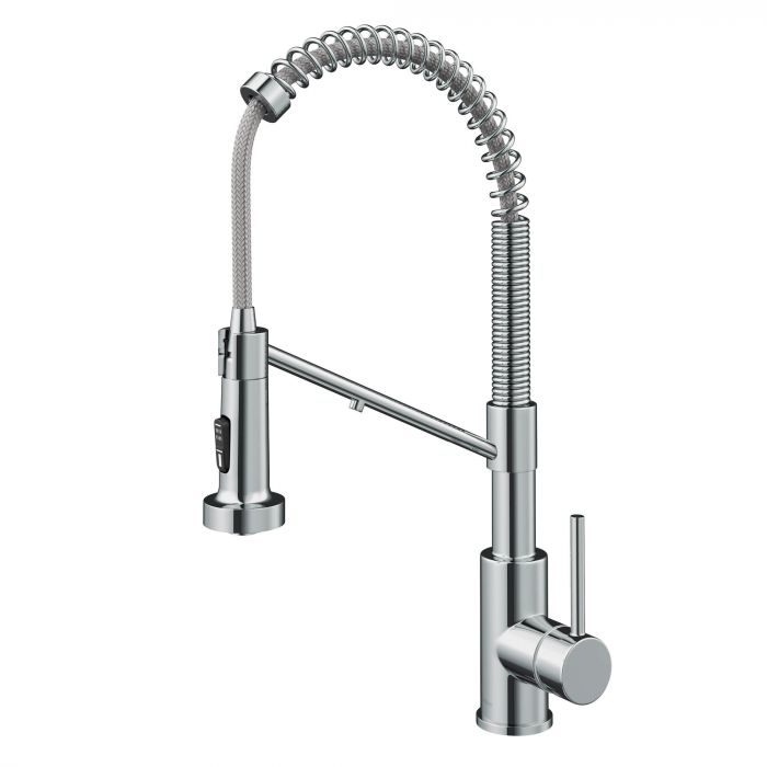 Kraus Bolden 2-in-1 Commercial Style Pull-Down Single Handle Water Filter Kitchen Faucet for Reverse Osmosis or Water Filtration System - Chrome - KFF-1610CH
